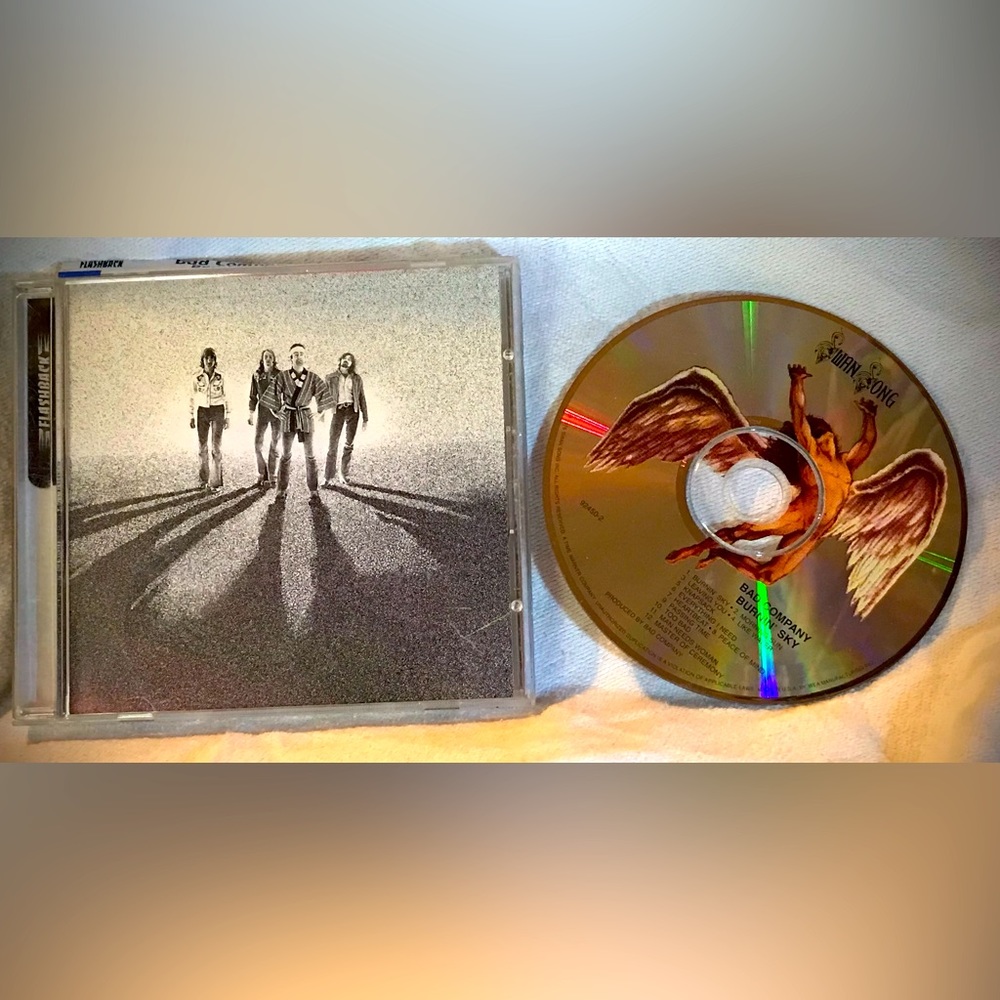 Vintage BAD COMPANY - Burnin' Sky CD Remastered 92450-2 *NEW